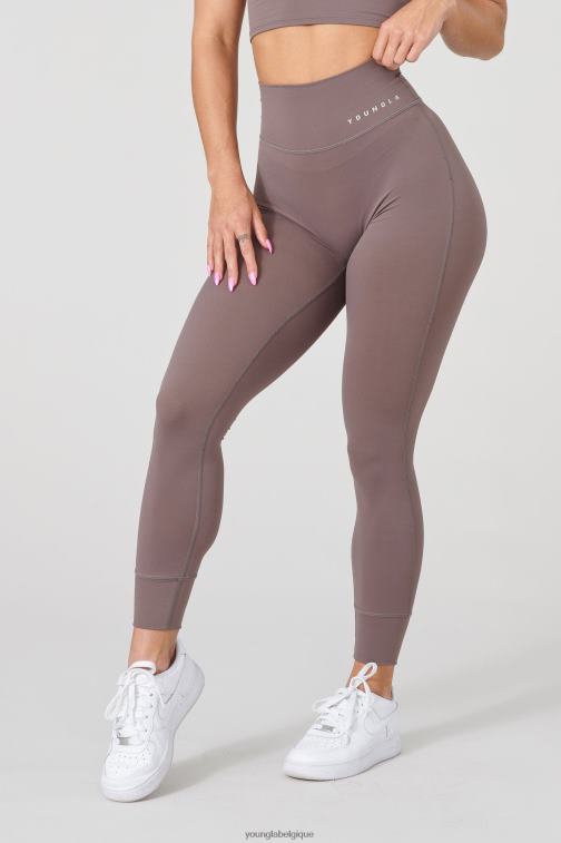 femmes truffe aux prunes w212 progrès leggings YoungLA vêtements A004FL1150