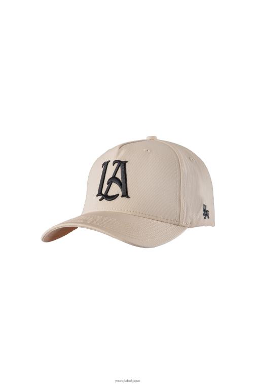 Hommes blanc cassé Casquette 920 a-frame la snapback 2.0 YoungLA vêtements A004FL944