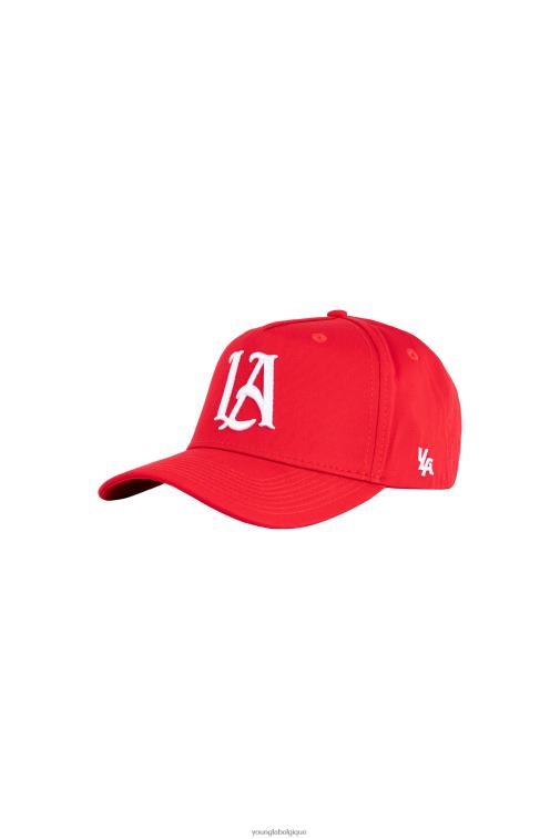 Hommes rouge Casquette 920 a-frame la snapback 2.0 YoungLA vêtements A004FL945