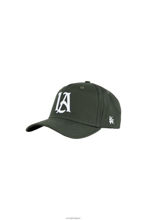 Hommes vert jungle Casquette 920 a-frame la snapback 2.0 YoungLA vêtements A004FL941