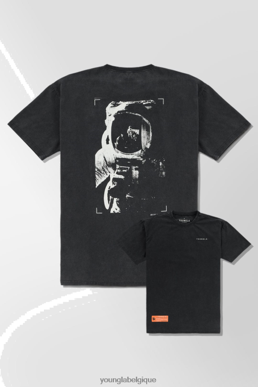 Hommes astronaute 449 t-shirts lavés YoungLA vêtements A004FL271