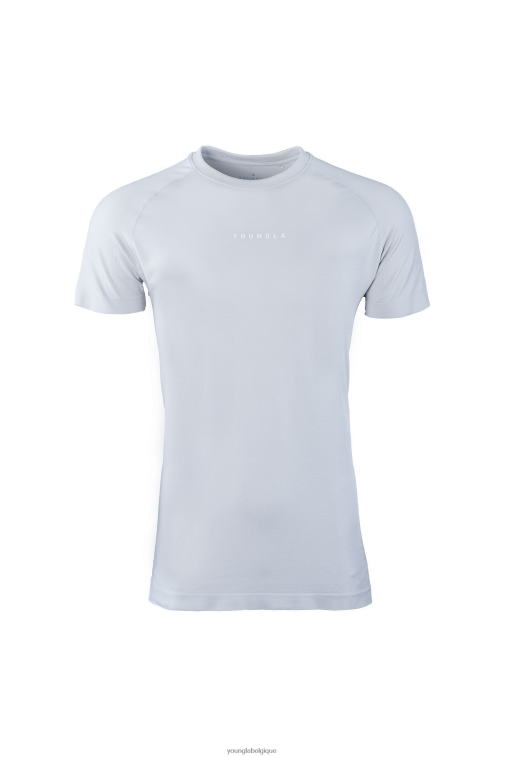 Hommes blanc Té de compression nouvelle génération 454 YoungLA vêtements A004FL380