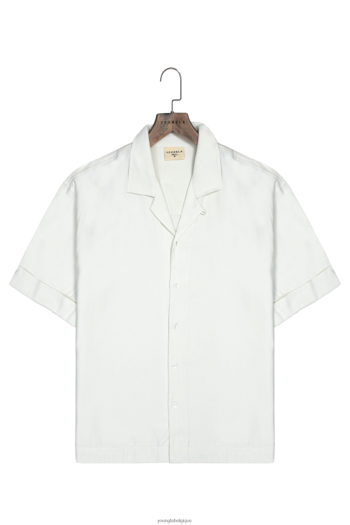 Hommes blanc cassé Chemises de classe 468 YoungLA vêtements A004FL157