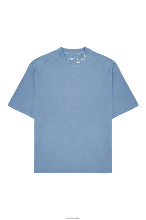 Hommes bleu 467 tees romains YoungLA vêtements A004FL151