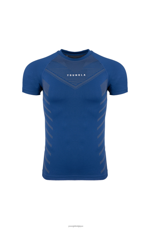 Hommes bleu foncé 465 t-shirts de compression de super-héros YoungLA vêtements A004FL124