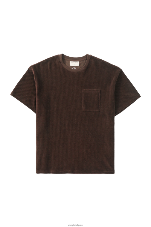 Hommes chocolat Collection de cordons 419 - t-shirts YoungLA vêtements A004FL348