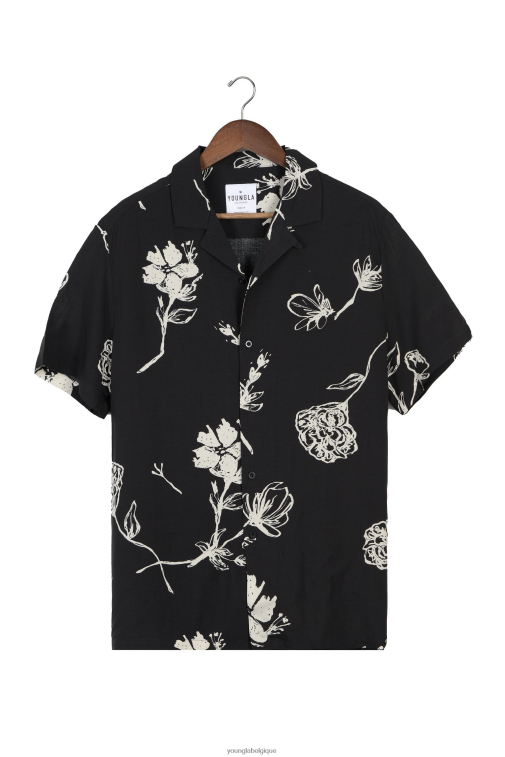 Hommes fleur de minuit 445 chemises cabo vibez imprimées YoungLA vêtements A004FL316