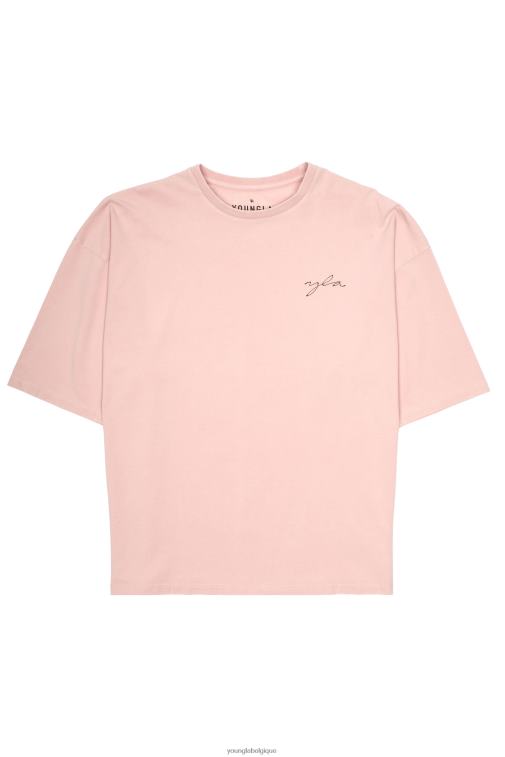 Hommes lavage à la rose sépia 464 t-shirts de grande taille skyline YoungLA vêtements A004FL278