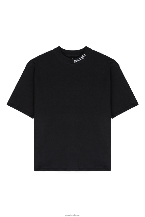 Hommes noir 467 tees romains YoungLA vêtements A004FL150