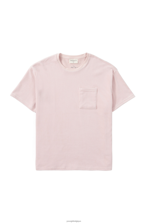 Hommes rose Collection de cordons 419 - t-shirts YoungLA vêtements A004FL352