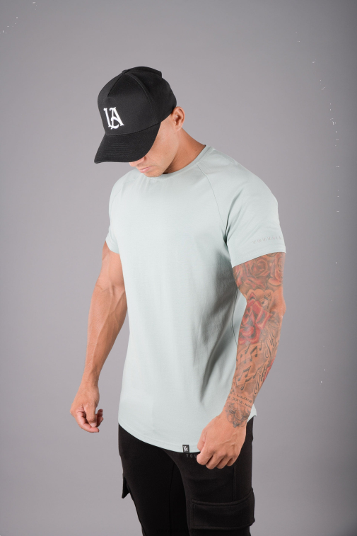 Hommes vert d'eau T-shirt hybride ultime 442 YoungLA vêtements A004FL463