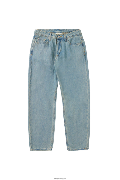 Hommes lavage bleu clair 609 - jean ample YoungLA vêtements A004FL755