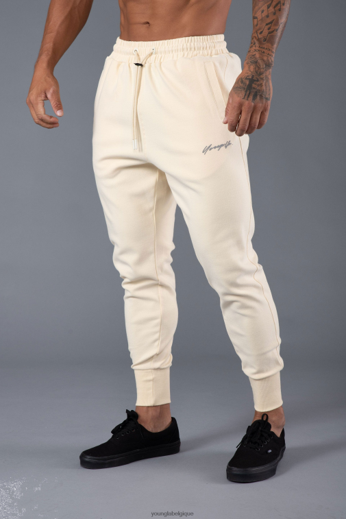 Hommes blanc cassé 228 joggeurs de nuages YoungLA vêtements A004FL871