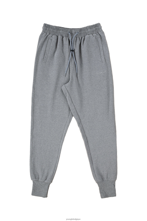 Hommes gris chiné 228 joggeurs de nuages YoungLA vêtements A004FL869