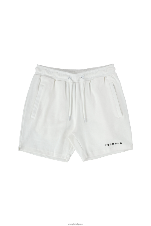 Hommes blanc 118 le short parfait YoungLA vêtements A004FL557