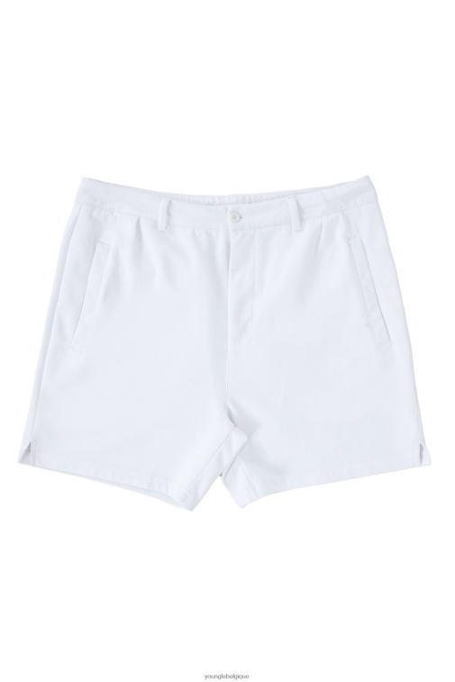 Hommes blanc 145 short chino décontracté YoungLA vêtements A004FL504