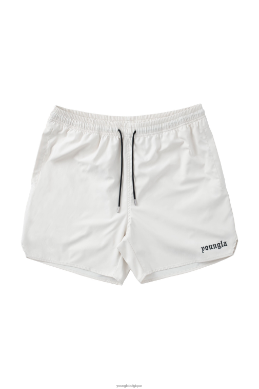 Hommes blanc cassé 131 les plus beaux shorts YoungLA vêtements A004FL524