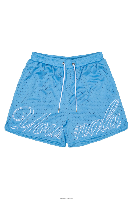 Hommes bleu caroline 155 shorts de championnat YoungLA vêtements A004FL470