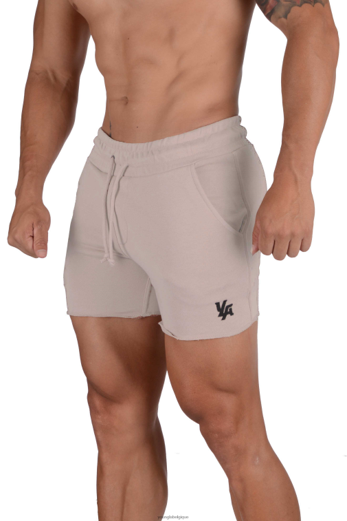 Hommes champignon 102 short de musculation en French Terry YoungLA vêtements A004FL657