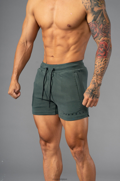 Hommes forêt verte 113 le short court parfait YoungLA vêtements A004FL702