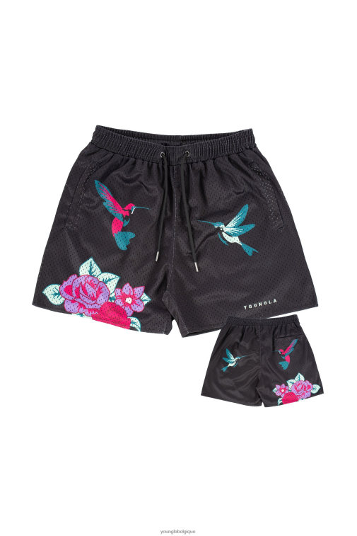 Hommes l'amour dans l'air 150 shorts d'après-fête YoungLA vêtements A004FL618