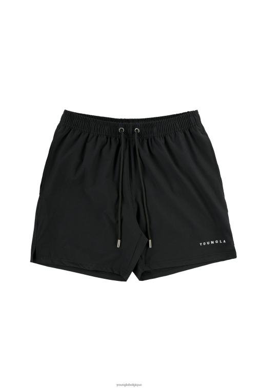 Hommes noir 140 short de bain frooty YoungLA vêtements A004FL626