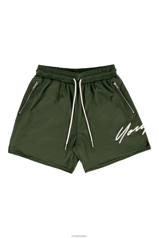 Hommes olive 115 shorts signature YoungLA vêtements A004FL586