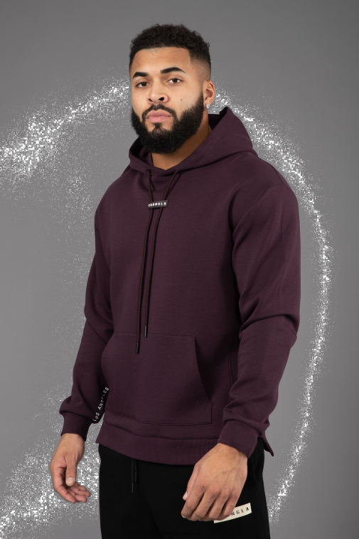 Hommes violet 542 sweats à capuche pro-tech YoungLA vêtements A004FL786